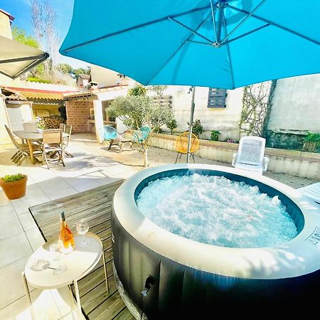 Villa Confort Jacuzzi Barbecue Clim Parking Marseilles Exterior foto